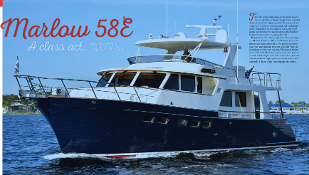 February 2018 Boat Test Marlow Marlow Explorer 58E February 2018 Boat Test Marlow Marlow Explorer 58E